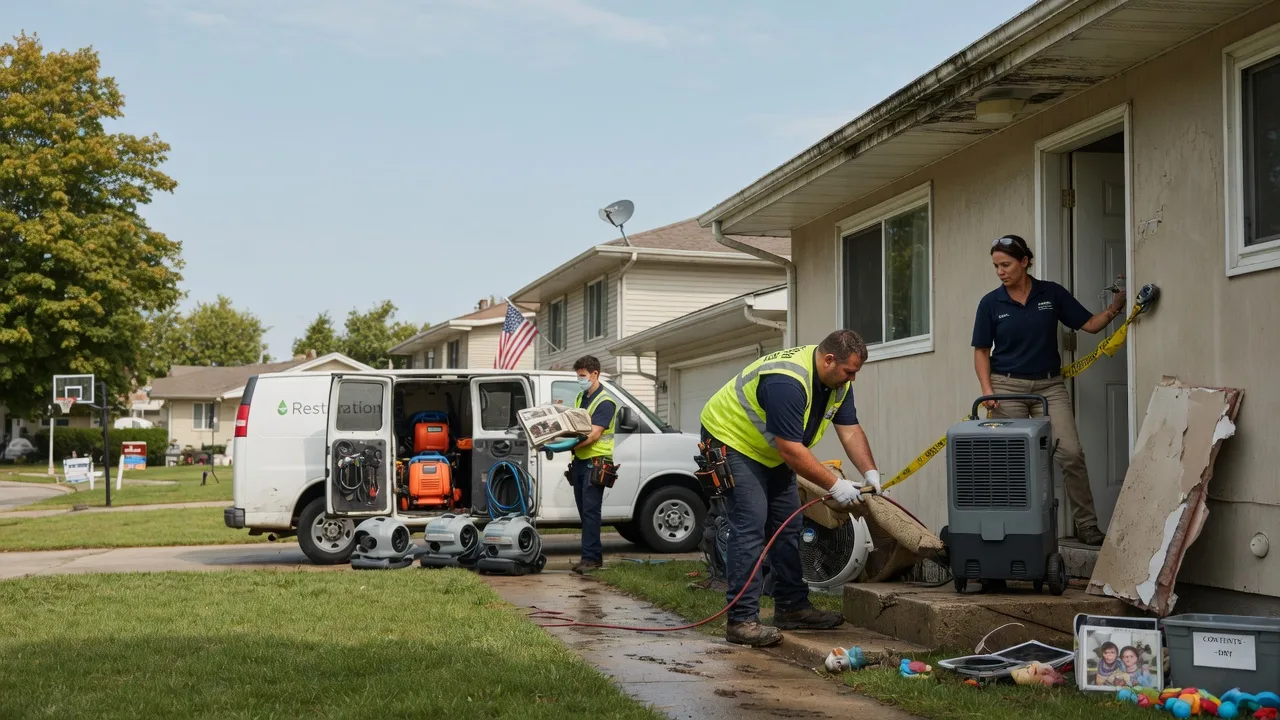 Water Damage Restoration in Waterford, PA near me